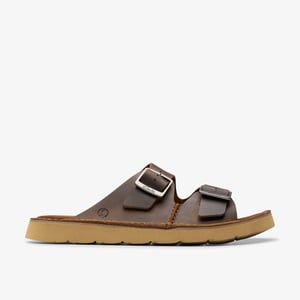 Solsbury Strap Bijenwas Leren Sandalen