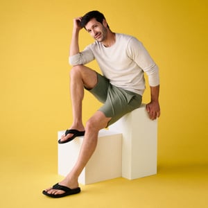 Wesley Sun Black Leather Sandals