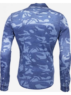 Daniele Volpe Denim slim fit army print