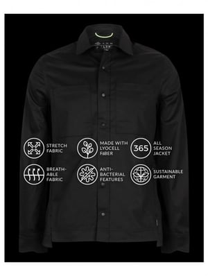 Kollekt Hyper-Stretch Shirt Jacket
