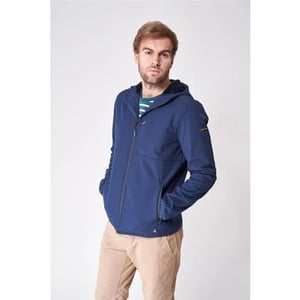 Batela Navy heren softshell jas -