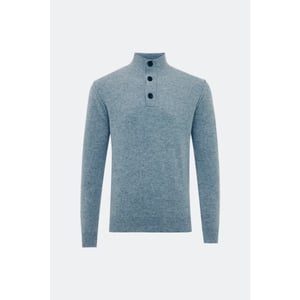 Genti Turtleneck 3 buttons wol