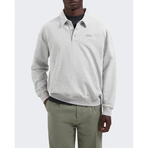 Olaf Hussein Heren signature oversized polo