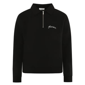 Flaneur Homme Heren signature raglan half zip