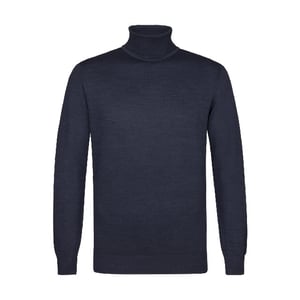 Michaelis Navy coltrui met geribde boord