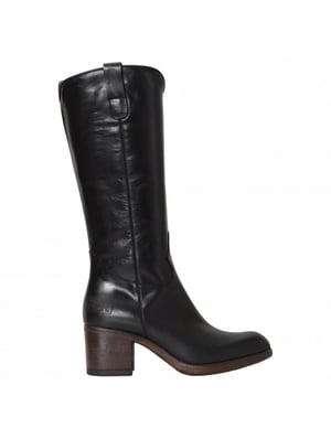 Walk in the Park WP1250-952/I21 Zwart kleurige leren laars (Macai Nero)