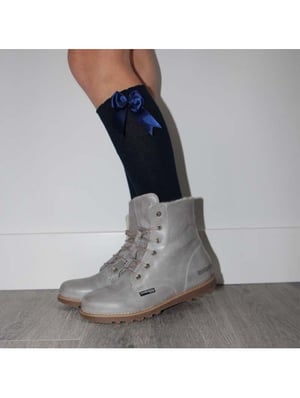 iN ControL 876-2 knee socks NAVY