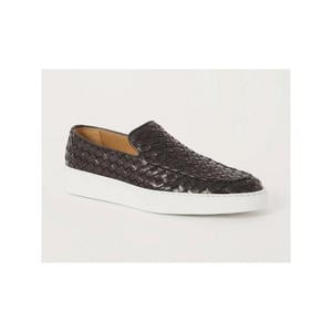 Giorgio 13710 loafer zwart vlecht met witte zool