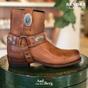 Sendra Damesschoenen enkellaarsjes
