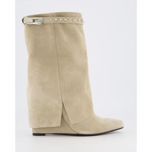 Gibaldi Dames studded suede wedge boot
