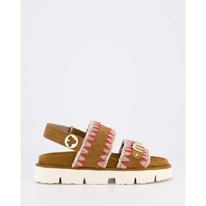 Mou Dames bio sandal overstitching