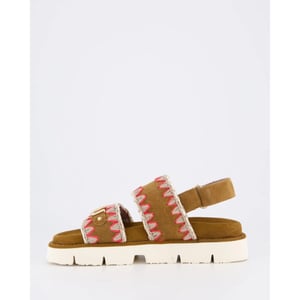 Mou Dames bio sandal overstitching