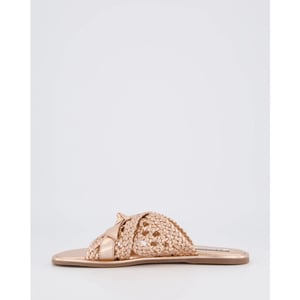 Gibaldi Dames braided slipper goud