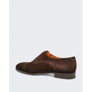 Santoni Heren double buckle loafer