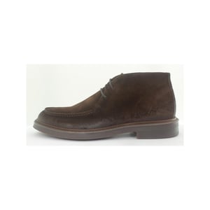 Giorgio 16111 donkerbruine suède veterschoen