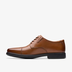 Cosgrove Cap Donkerbruin Leren Schoenen