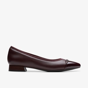 Natalyn Dusk Merlot Leather Shoes