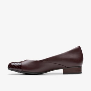 Juliet Rise Merlot Leather Shoes
