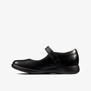 Etch Craft K Black Leather Shoes