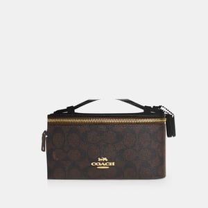 Cosmetic Case In Signature Canvas