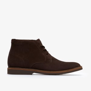 AtticusLT Mid Dark Brown Suede Boots