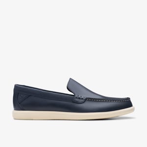 Bratton Loafer Navy Skinnskor