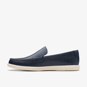 Bratton Loafer Navy Skinnskor
