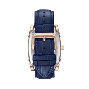 Heritor Automatic Valentin Leather-Band Watch w/Date