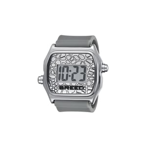Breed Austin LCD siliconen ringhorloge