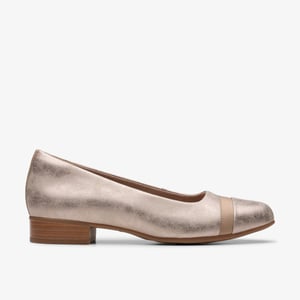 Juliet Monte Taupe Metallic Schoenen
