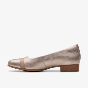 Juliet Monte Taupe Metallic Schoenen