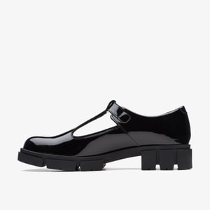 Teala Bar Black Patent Shoes
