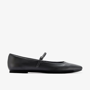 Emelina Gem Black Smooth Shoes