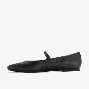 Emelina Gem Black Smooth Shoes