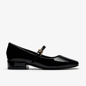 Seren30 Gespschoenen Zwart Patoen