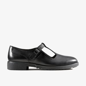 Griffin Stad Zwarte Leren Schoenen