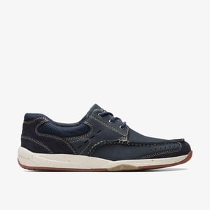 Allston Edge Navy Nubuck Shoes