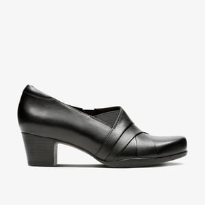 Rosalyn Adele Zwarte Leren Schoenen