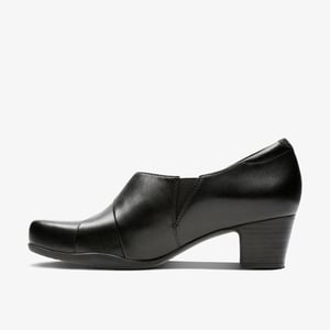 Rosalyn Adele Zwarte Leren Schoenen