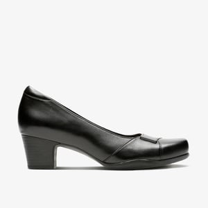 Rosalyn Belle Black Leather Shoes