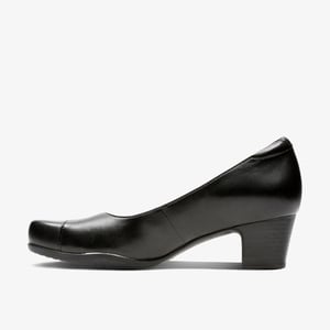 Rosalyn Belle Black Leather Shoes