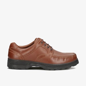 Line Shore Brown Leather Shoes