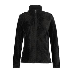Luhta ikaala fleece sweater met rits dames -