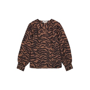 Garcia Jeans Animal print blouse dessin