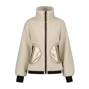 Luhta iskoinen fleece sweater met rits dames -