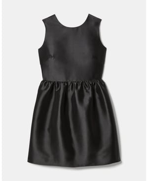 Fit-And-Flare Bow Dress