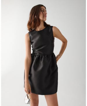 Fit-And-Flare Bow Dress