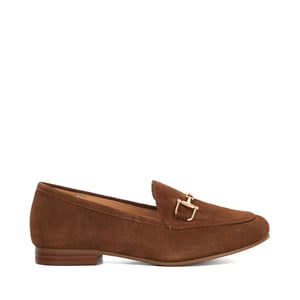 Dune Ladies Wf Glair - Wide Fit Almond Toe Buckle Detail Loafers