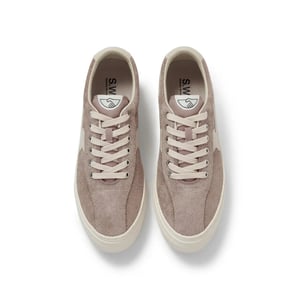 Stepney workers club S.w.c dellow s-strike cup suede taupe lage sneakers unisex