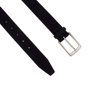 PRESLY & SUN Ps35-46 408 blue heren suede riem presley &